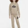 Nike Sportswear CORE - Tracksuit Bottoms - Khaki/(black)