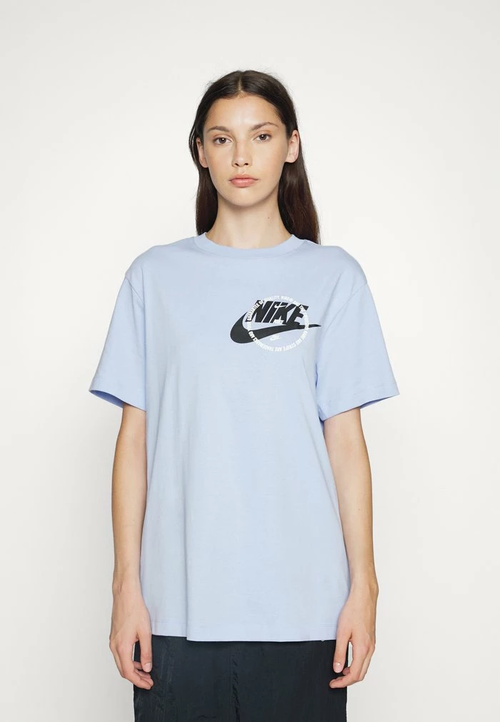 Nike Sportswear TEE - Print T-shirt - Light Marine - Image 3