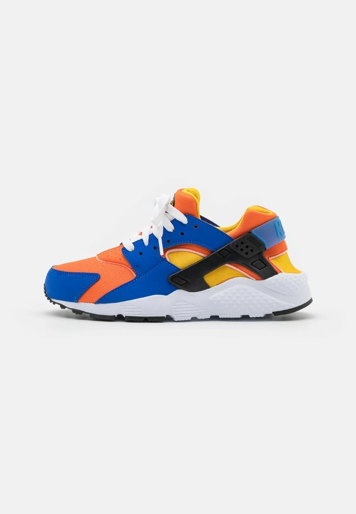 Nike Sportswear HUARACHE RUN UNISEX - Trainers - Hyper Royal/yellow Ochre/safety Orange/black