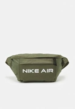 Nike Sportswear AIR TECH UNISEX - Bum Bag - Medium Olive/cargo Khaki/white