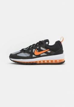 Nike Sportswear AIR MAX GENOME - Trainers - Black/grey Fog/white/total Orange