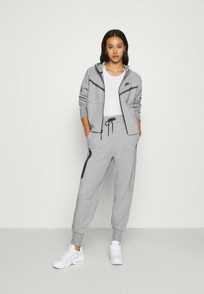 Nike Sportswear Hoodie - Dk Grey Heather/black - Image 2