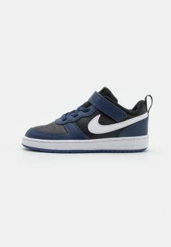 Nike Sportswear COURT BOROUGH 2 BTV UNISEX - Trainers - Midnight Navy/black/dark Purple/dust White