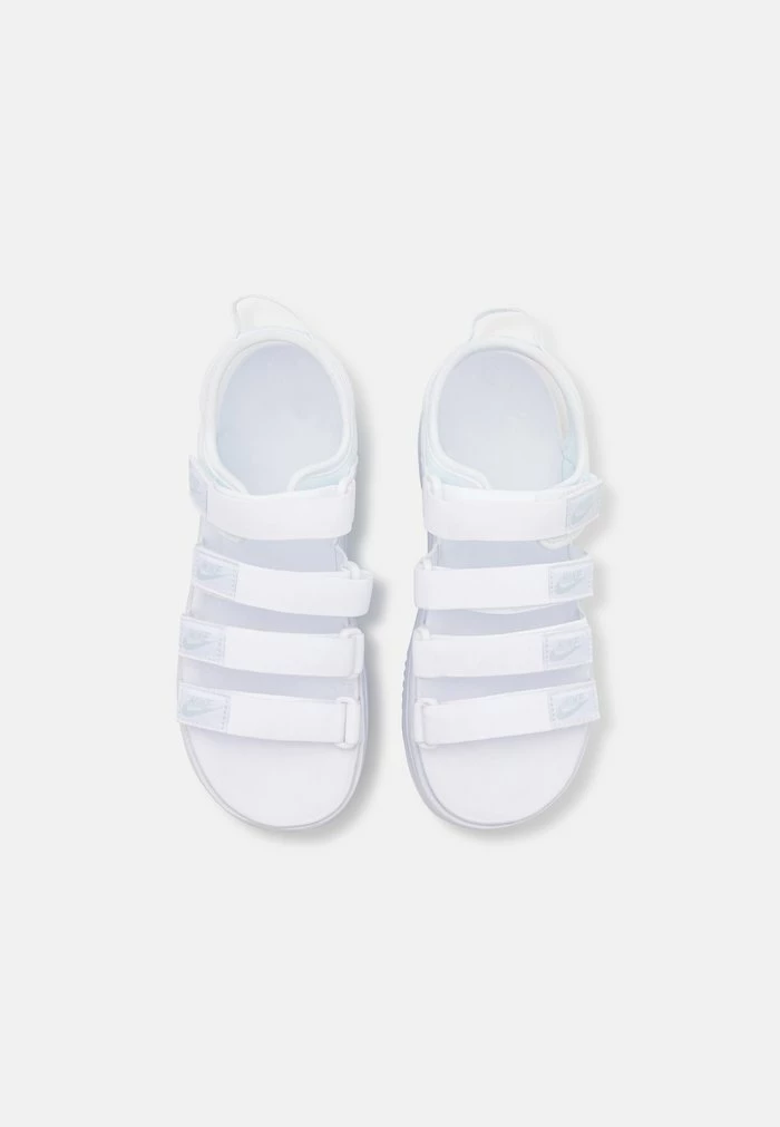 Nike Sportswear ICON CLASSIC - Platform Sandals - White/pure Platinum - Image 5