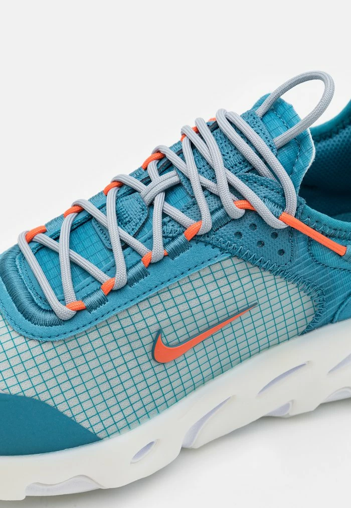 Nike Sportswear REACT LIVE - Trainers - Riftblue/orange/grey Fog/wolf Grey - Image 6