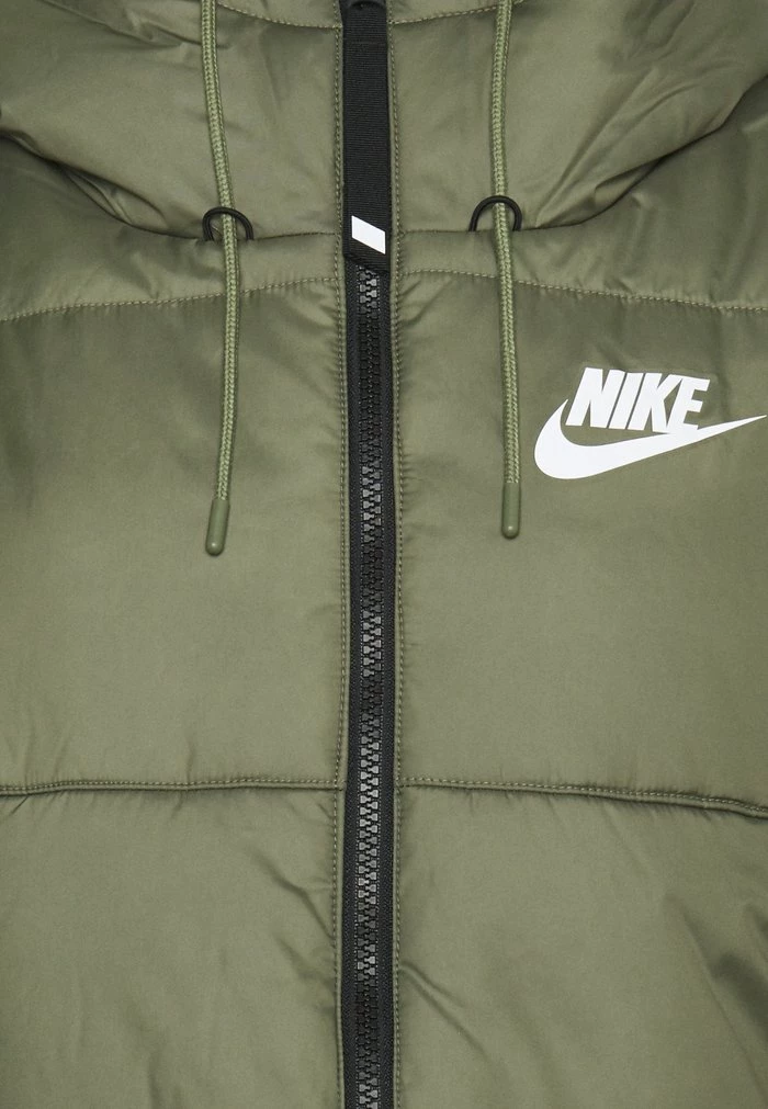 Nike Sportswear CLASSIC TAPE - Winter Jacket - Medium Olive/black/white - Image 3