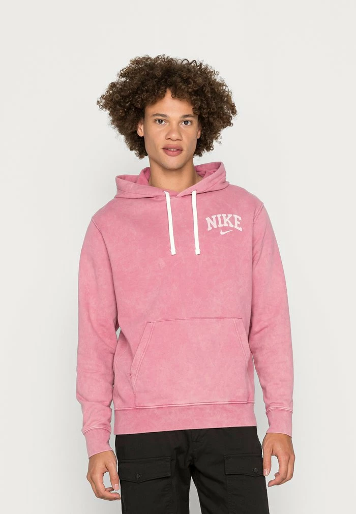 Nike Sportswear HOODIE - Sweatshirt - Desert Berry