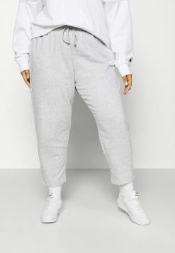 Nike Sportswear PLUS - Tracksuit Bottoms - Dk Grey Heather