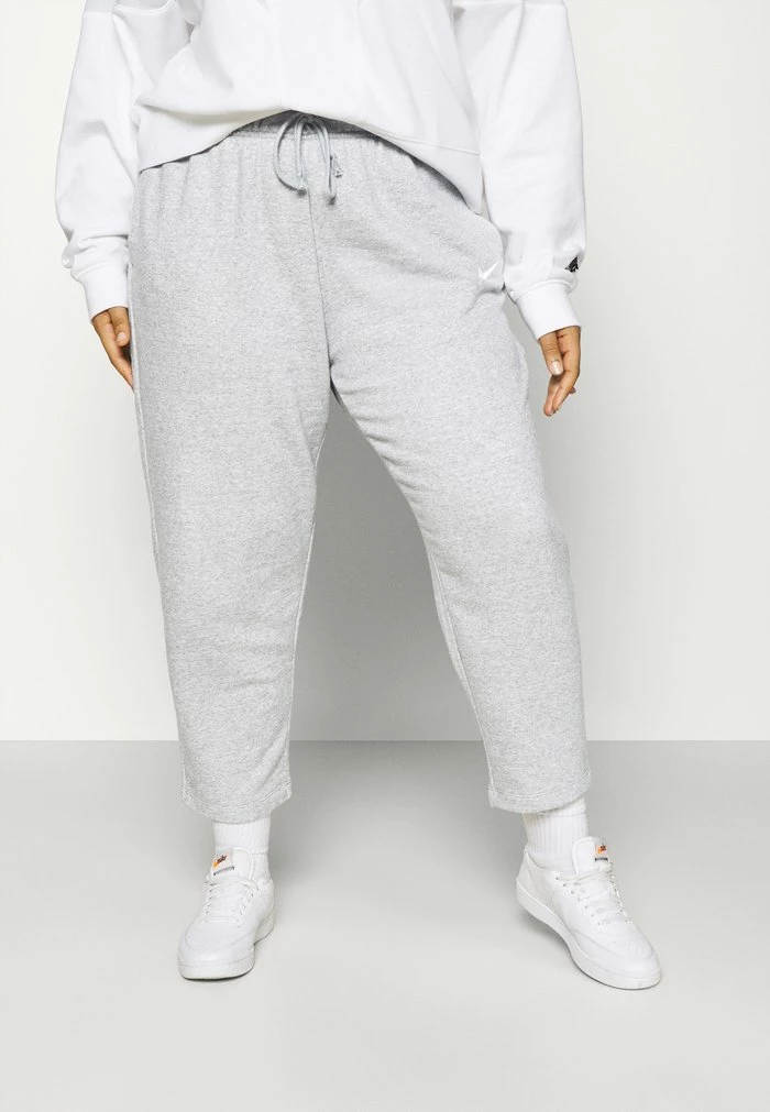 Nike Sportswear PLUS - Tracksuit Bottoms - Dk Grey Heather