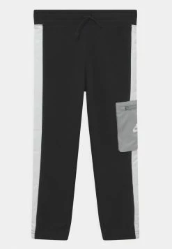 Nike Sportswear HERITAGE - Tracksuit Bottoms - Black