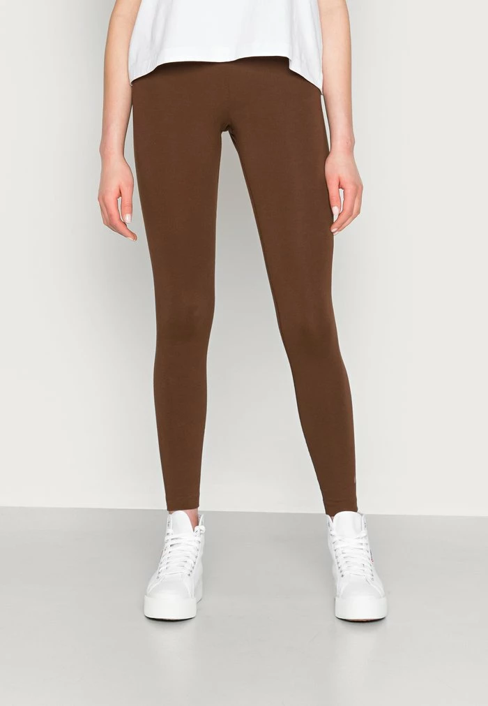 Nike Sportswear CLUB - Leggings - Trousers - Cacaowow