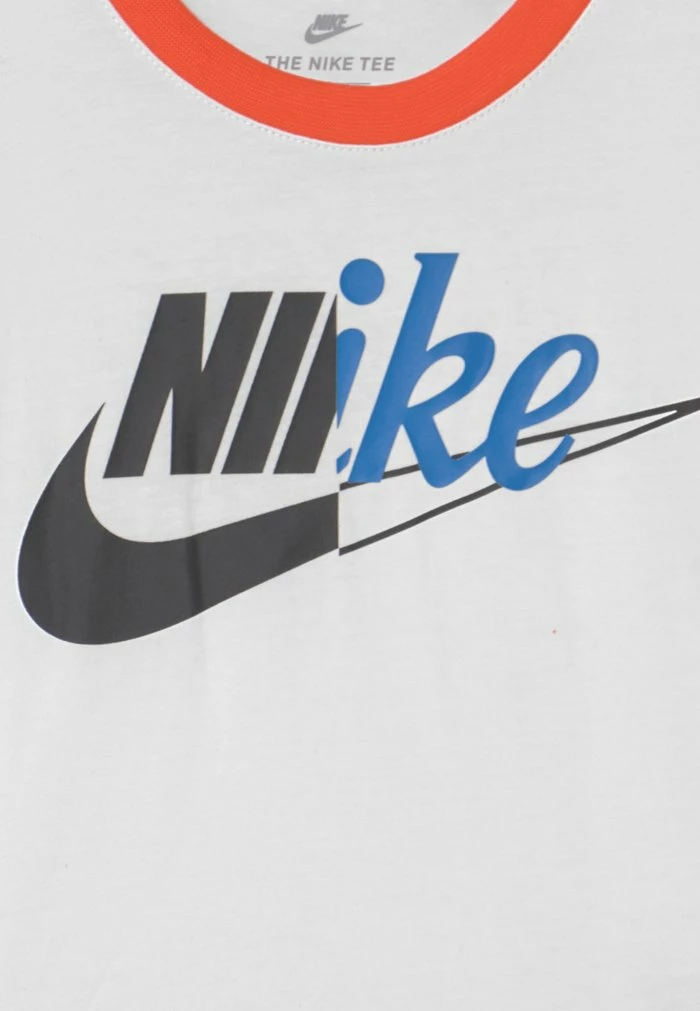Nike Sportswear COLORBLOCK TEE - Print T-shirt - White - Image 3