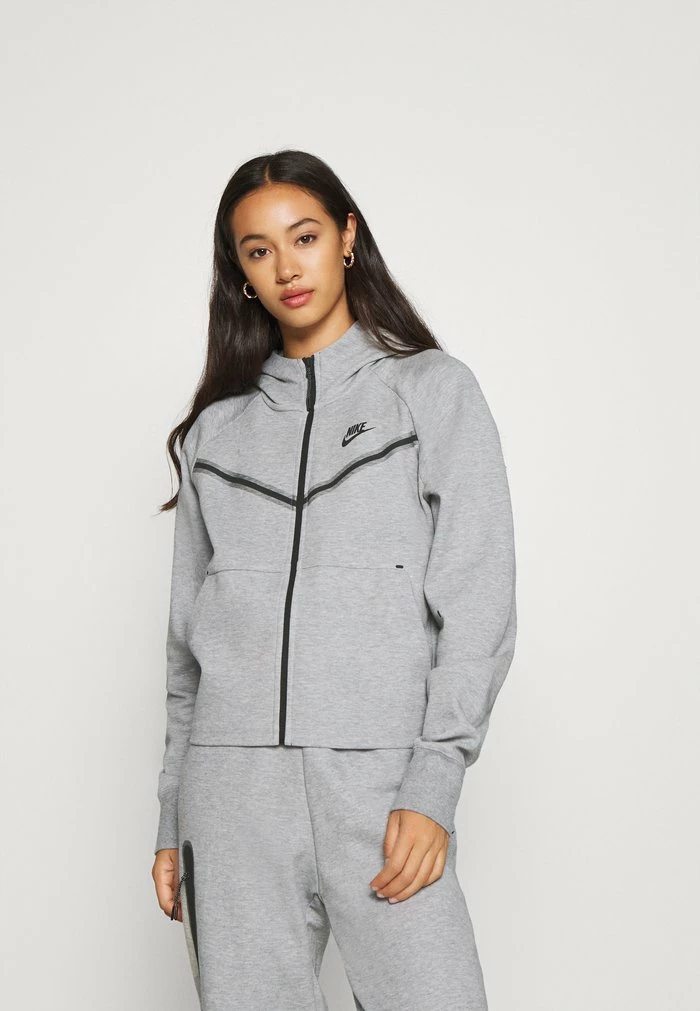 Nike Sportswear Hoodie - Dk Grey Heather/black