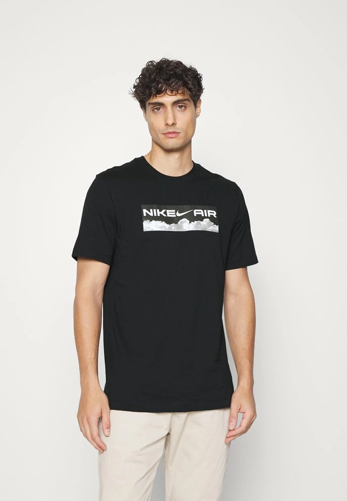 Nike Sportswear TEE NIKE AIR OPEN - Print T-shirt - Black