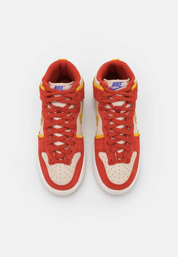 Nike Sportswear WMNS DUNK HIGH UP - High-top Trainers - Cinnabar/yellow Ochre/lapis/sanddrift/sail - Image 8