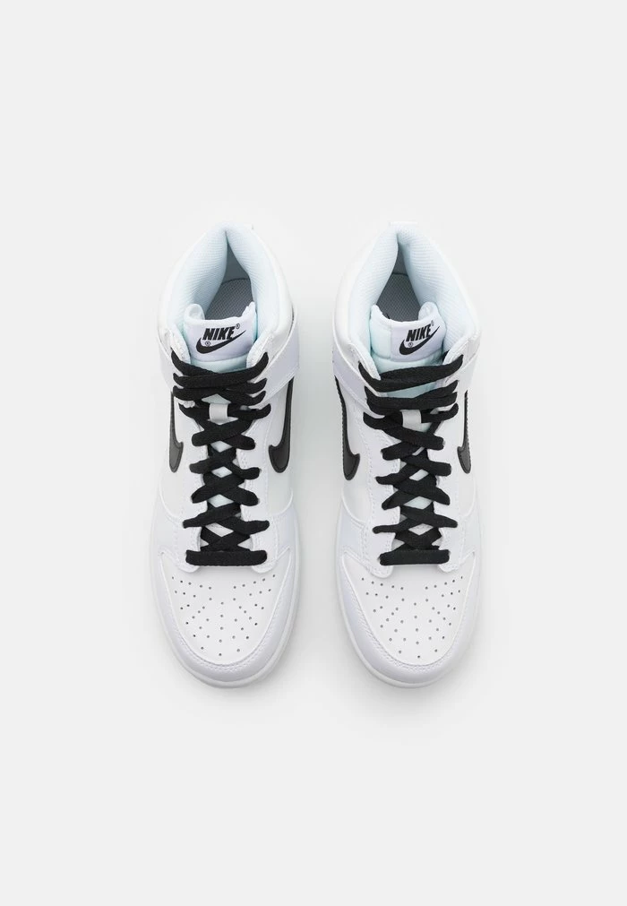 Nike Sportswear DUNK HIGH BG UNISEX - High-top Trainers - White/black/summit White - Image 4
