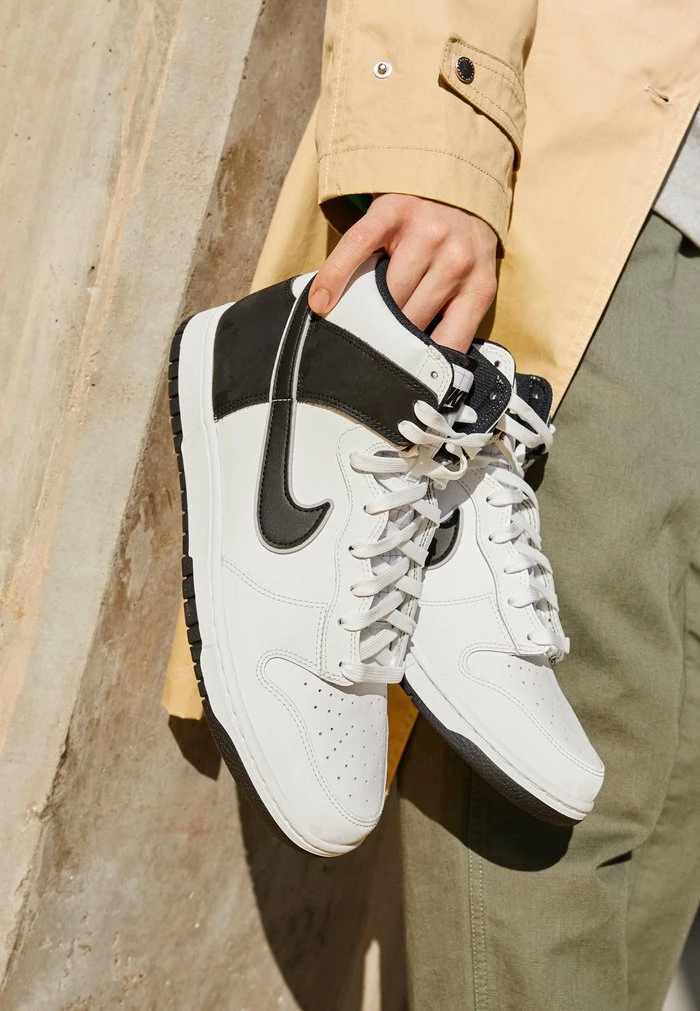 Nike Sportswear DUNK RETRO - High-top Trainers - White/black-white - Image 3