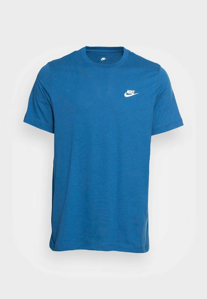 Nike Sportswear CLUB TEE - Basic T-shirt - Marina Blue - Image 4