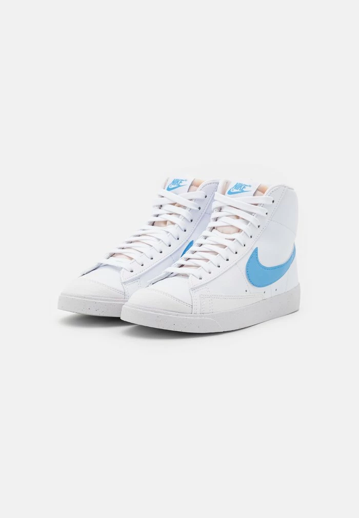 Nike Sportswear BLAZER MID '77 NEXT NATURE 2 - High-top Trainers - White/universe Blue - Image 2