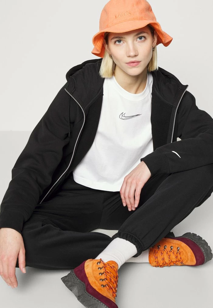 Nike Sportswear HOODIE - Zip-up Sweatshirt - Black - Image 7