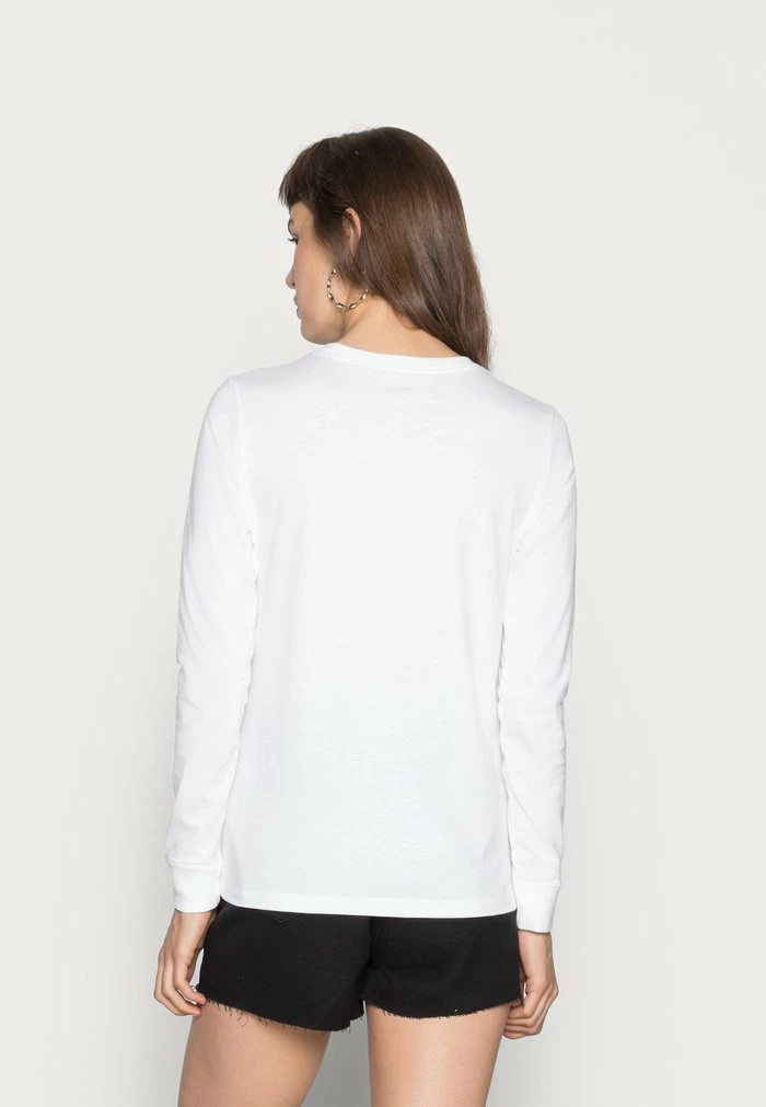 Nike Sportswear TEE ICON - Long Sleeved Top - White/black - Image 3