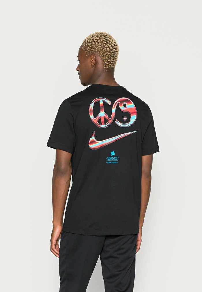 Nike Sportswear TEE HEATWAVE - Print T-shirt - Black