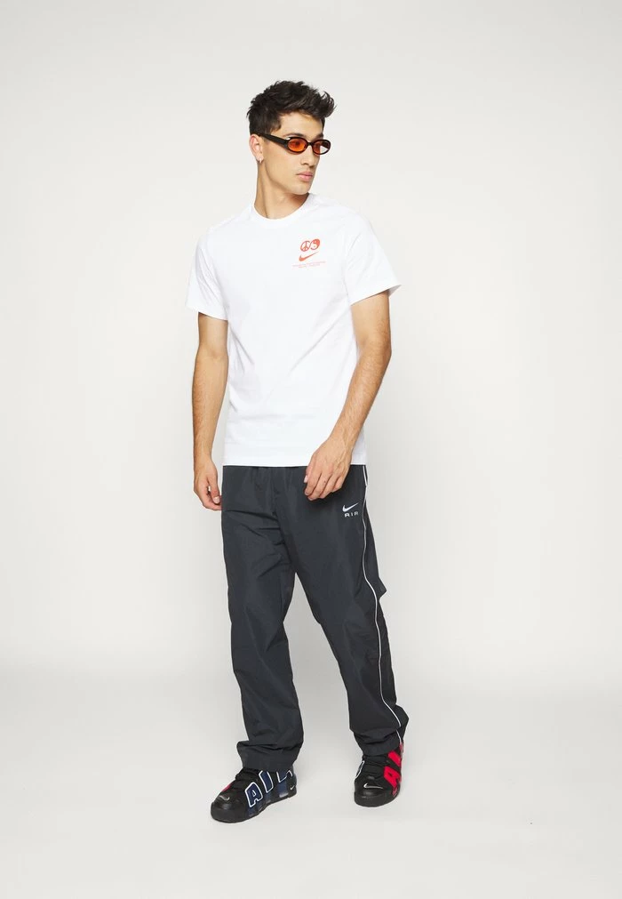 Nike Sportswear AIR PANT - Tracksuit Bottoms - Black/white - Image 2
