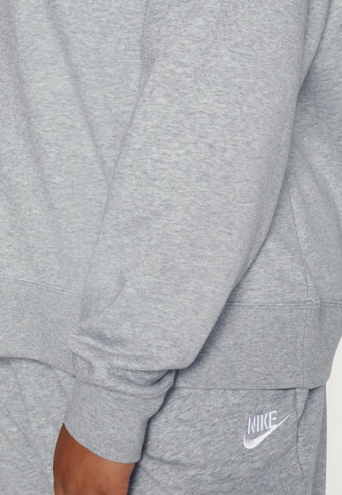 Nike Sportswear CLUB CREW - Sweatshirt - Grey Heather/white - Image 6