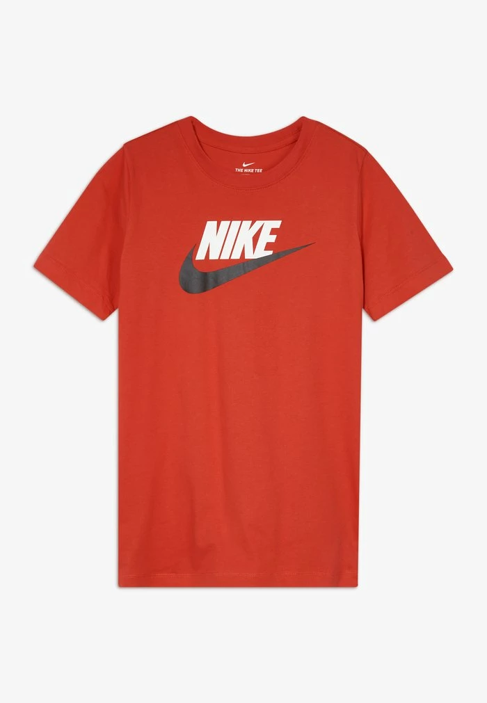 Nike Sportswear TEE FUTURA ICON - Print T-shirt - University Red/black