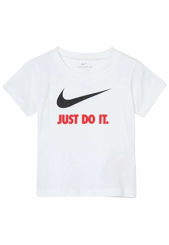 Nike Sportswear TEE BABY - Print T-shirt - White/red - Image 3