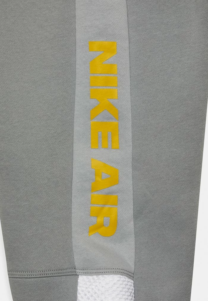 Nike Sportswear AIR PANT - Tracksuit Bottoms - Particle Grey/lt Smoke Grey/white/(vivid Sulfur) - Image 3
