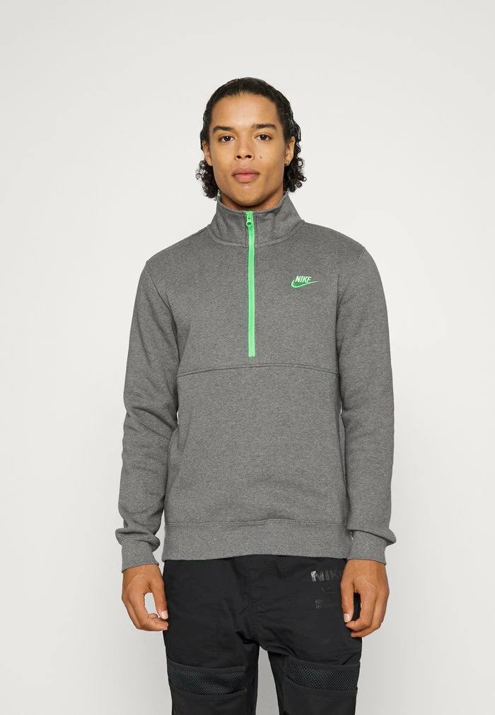 Nike Sportswear CLUB - Sweatshirt - Charcoal Heather