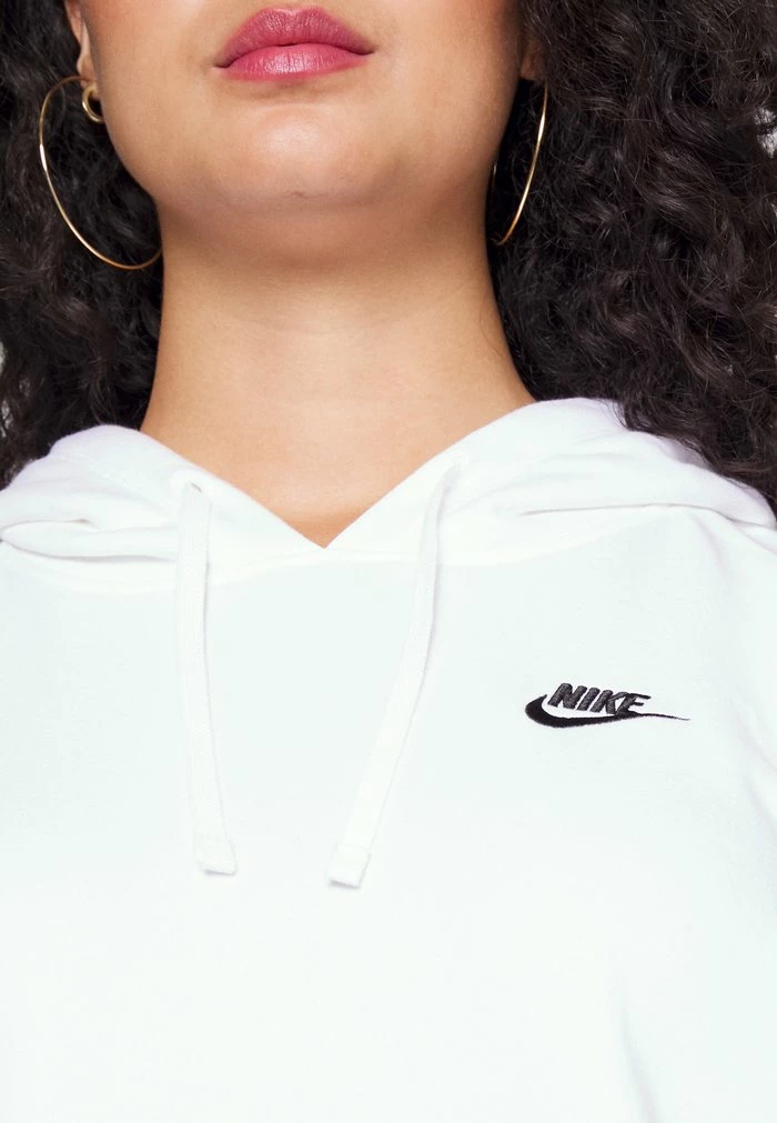 Nike Sportswear NSW CLUB HOODIE PLUS - Hoodie - White - Image 5