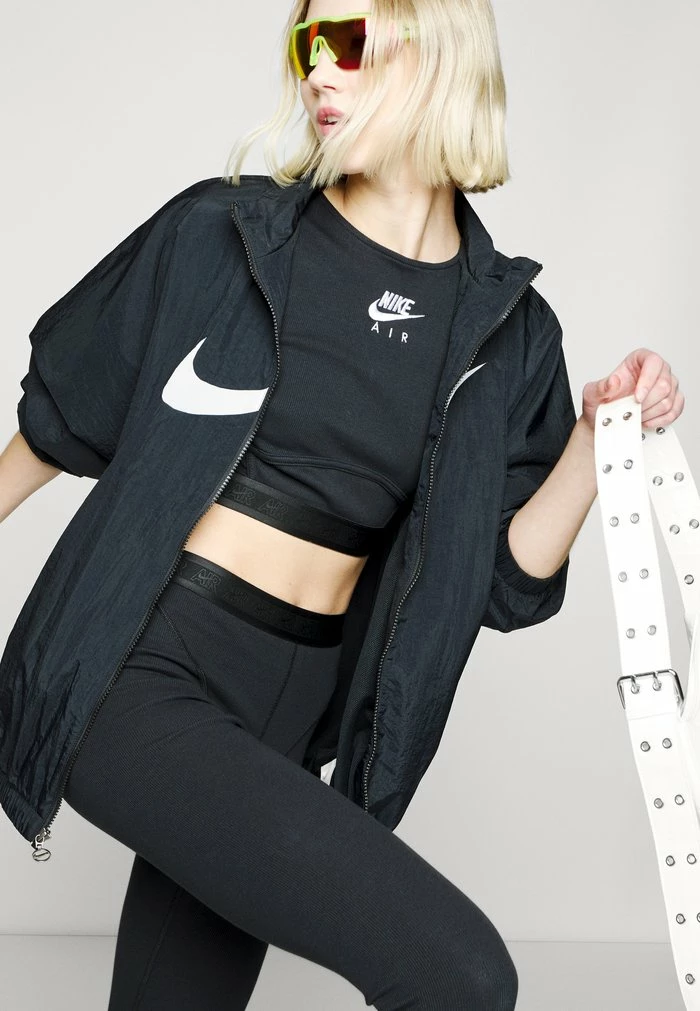 Nike Sportswear Summer Jacket - Black/white - Image 9