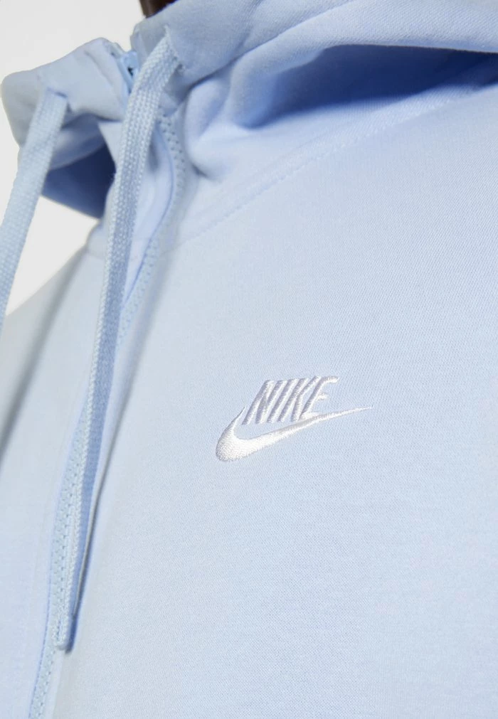 Nike Sportswear CLUB HOODIE - Zip-up Sweatshirt - Light Marine - Image 7
