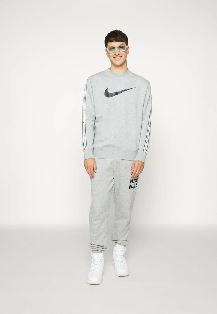 Nike Sportswear Tracksuit Bottoms - Dark Grey Heather/white/black - Image 2