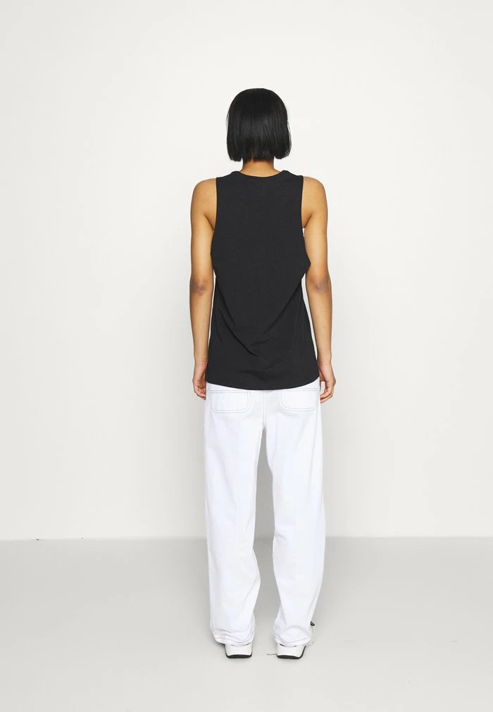 Nike Sportswear TANK MSCL FUTURA NEW - Top - Black/white - Image 4