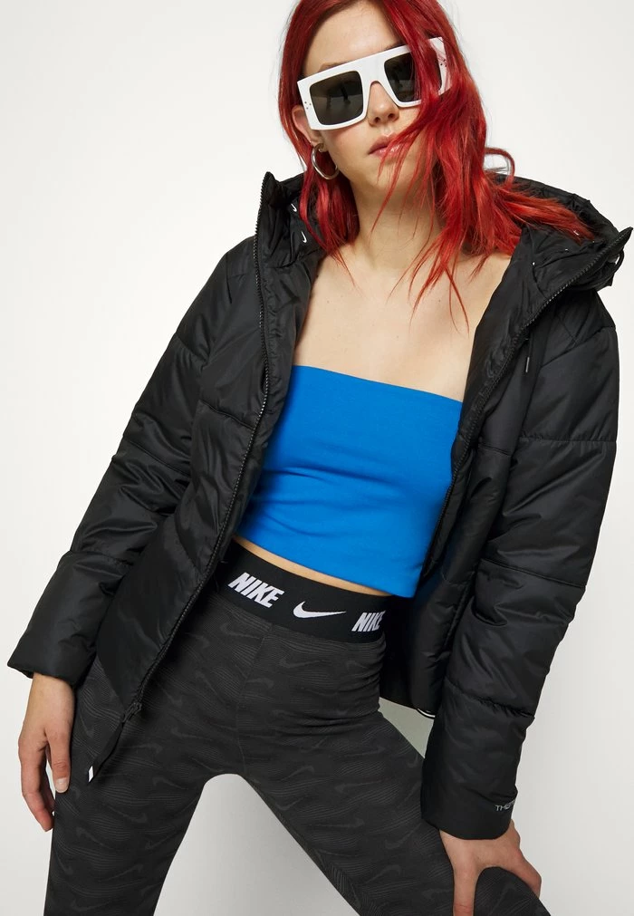 Nike Sportswear CLASSIC TAPE - Winter Jacket - Black/white - Image 6