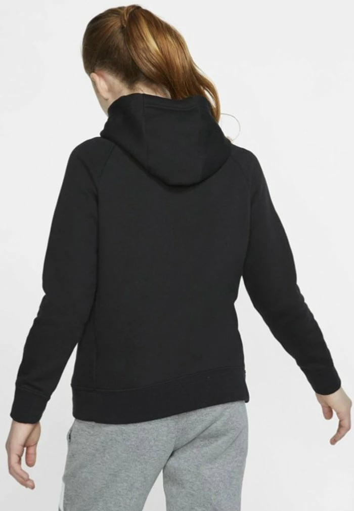 Nike Sportswear CLUB HOODIE - Zip-up Sweatshirt - Black/white - Image 2