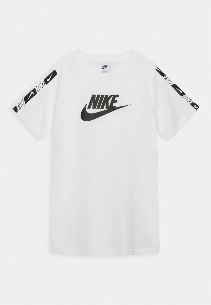 Nike Sportswear REPEAT TEE UNISEX - Print T-shirt - White/black