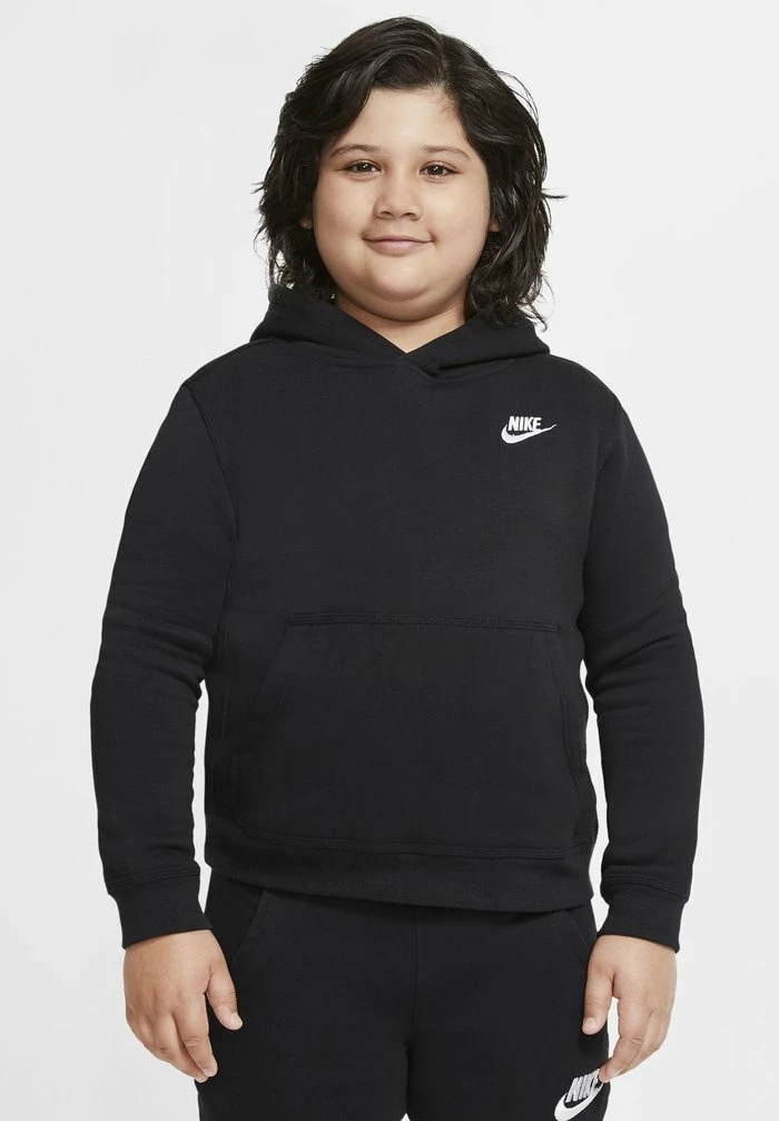 Nike Sportswear B NSW PO CLUB - Hoodie - Black/(white)