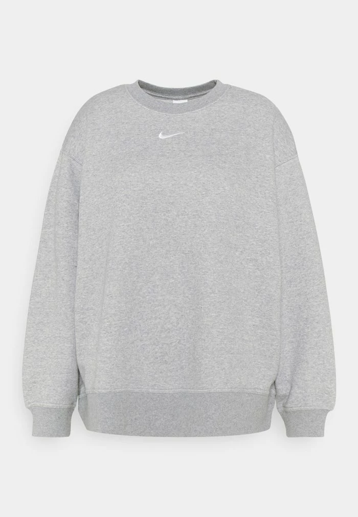 Nike Sportswear Sweatshirt - Grey Heather/white - Image 4