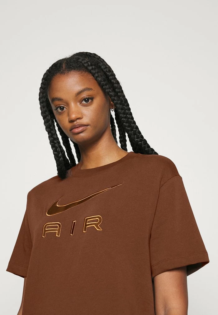 Nike Sportswear TEE AIR - Print T-shirt - Brown - Image 4