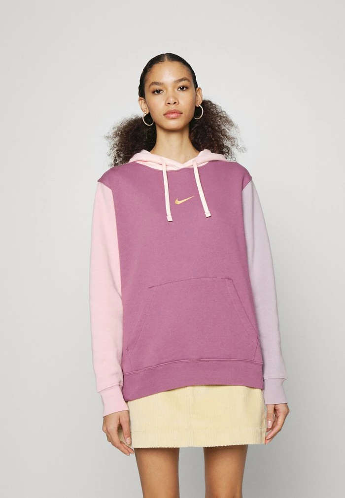 Nike Sportswear HOODIE - Hoodie - Light Mulberry