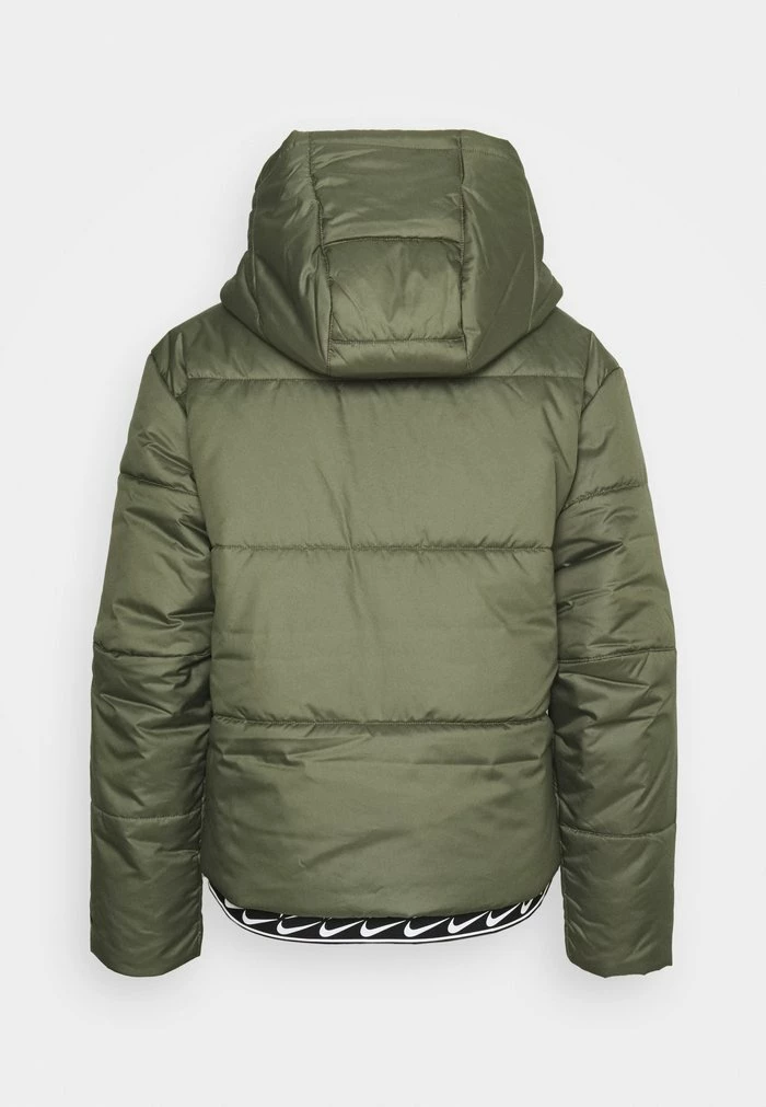Nike Sportswear CLASSIC TAPE - Winter Jacket - Medium Olive/black/white - Image 2