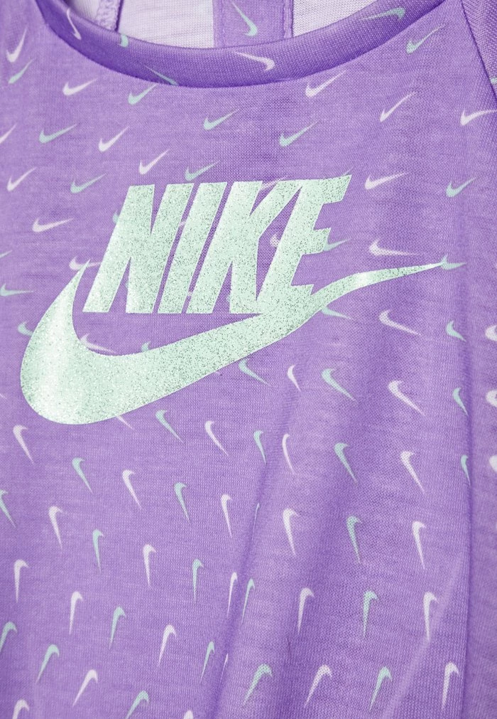 Nike Sportswear ESSENTIALS DRESS SET - Jersey Dress - Violet Shock - Image 3