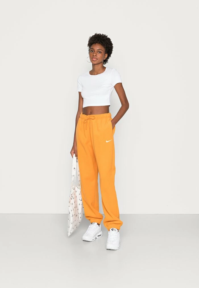 Nike Sportswear Tracksuit Bottoms - Light Curry/white - Image 2