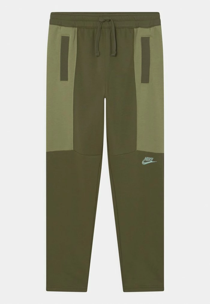 Nike Sportswear AMPLIFY PANT - Tracksuit Bottoms - Rough Green/alligator/mint Foam/mint Foam