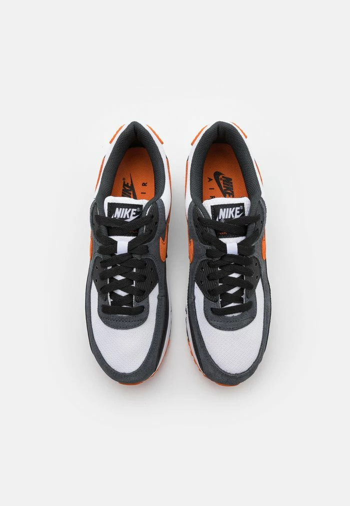Nike Sportswear AIR MAX 90 - Trainers - White/starfish/black/light Smoke Grey/dark Smoke Grey - Image 4