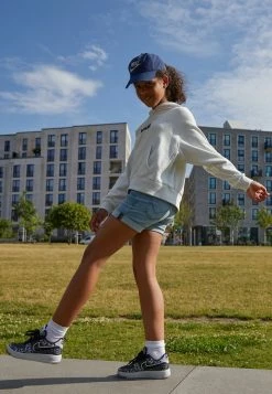 Nike Sportswear AF1 CRATER FLYKNIT NN BG UNISEX - Trainers - Black/white/pure Platinum/wolf Grey